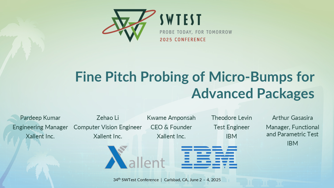 Xallent Collaborates with IBM on Advanced Package Tests